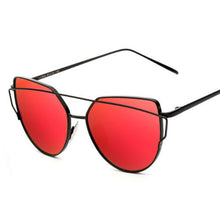 Load image into Gallery viewer, Cat Eyes Flat Lense Women Sunglasses