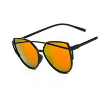 Load image into Gallery viewer, Cat Eye Mirror Women Sunglasses