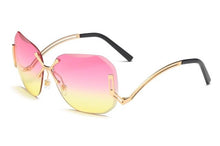 Load image into Gallery viewer, Polygon Rimless Women Sunglasses