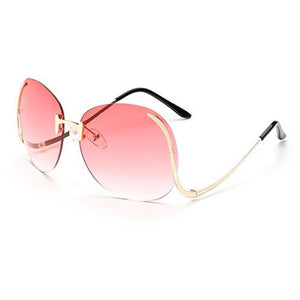 Rimless Women Sunglasses