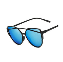 Load image into Gallery viewer, Cat Eye Mirror Women Sunglasses