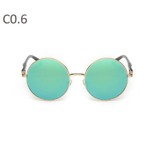 Retro Vintage Rounded Women Sunglasses